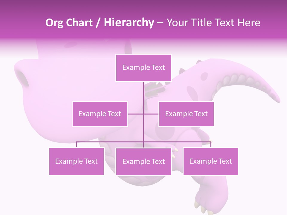 Purple Fly Funky PowerPoint Template