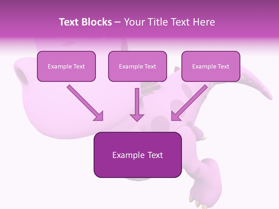 Purple Fly Funky PowerPoint Template