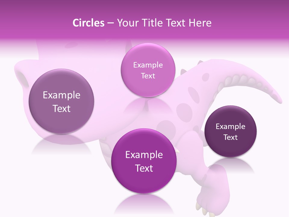 Purple Fly Funky PowerPoint Template