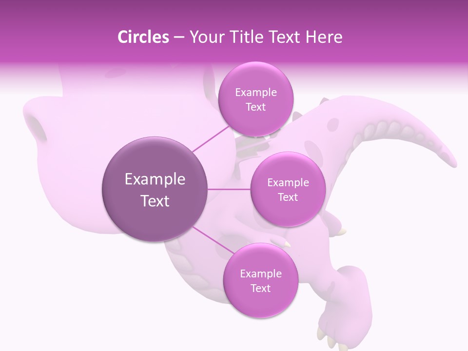 Purple Fly Funky PowerPoint Template