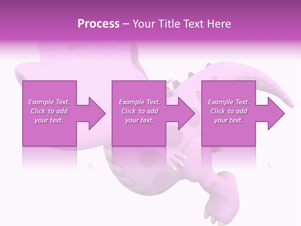 Purple Fly Funky PowerPoint Template