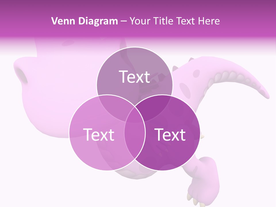 Purple Fly Funky PowerPoint Template