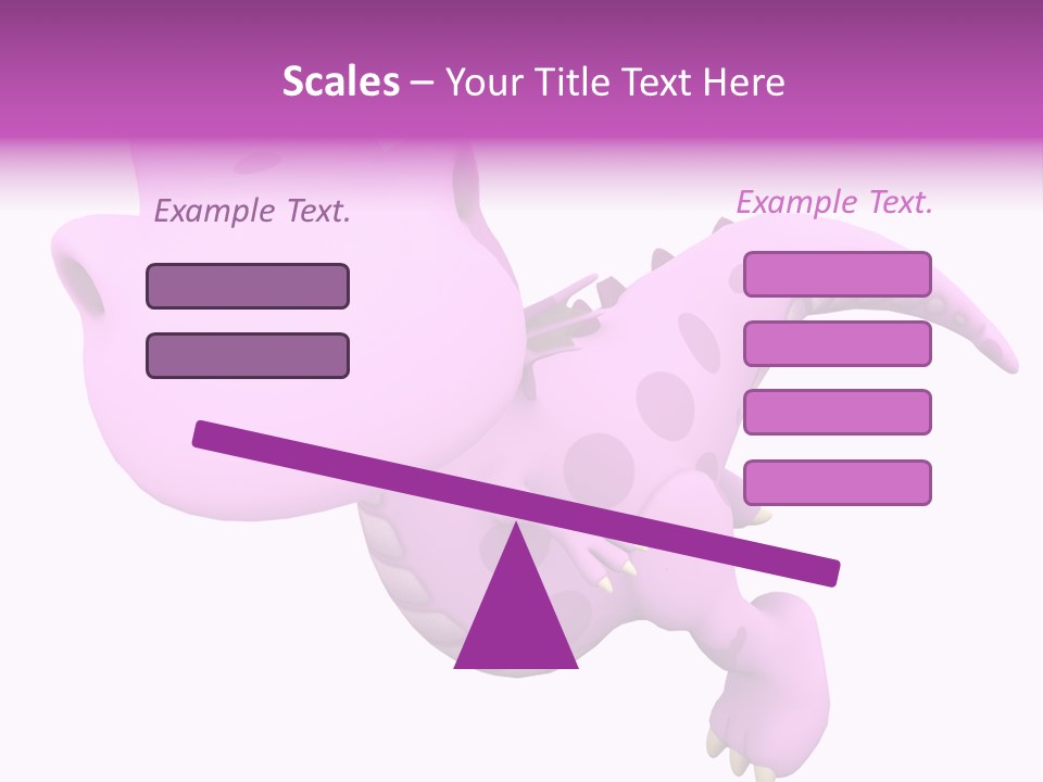 Purple Fly Funky PowerPoint Template