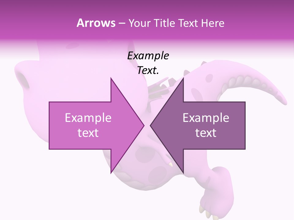 Purple Fly Funky PowerPoint Template