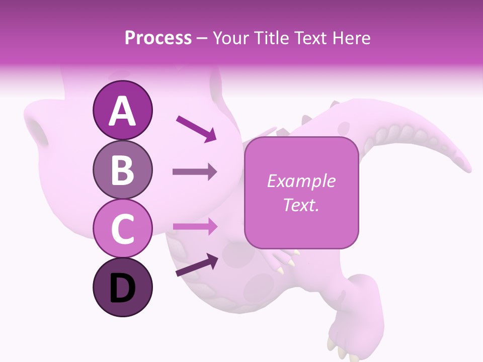 Purple Fly Funky PowerPoint Template