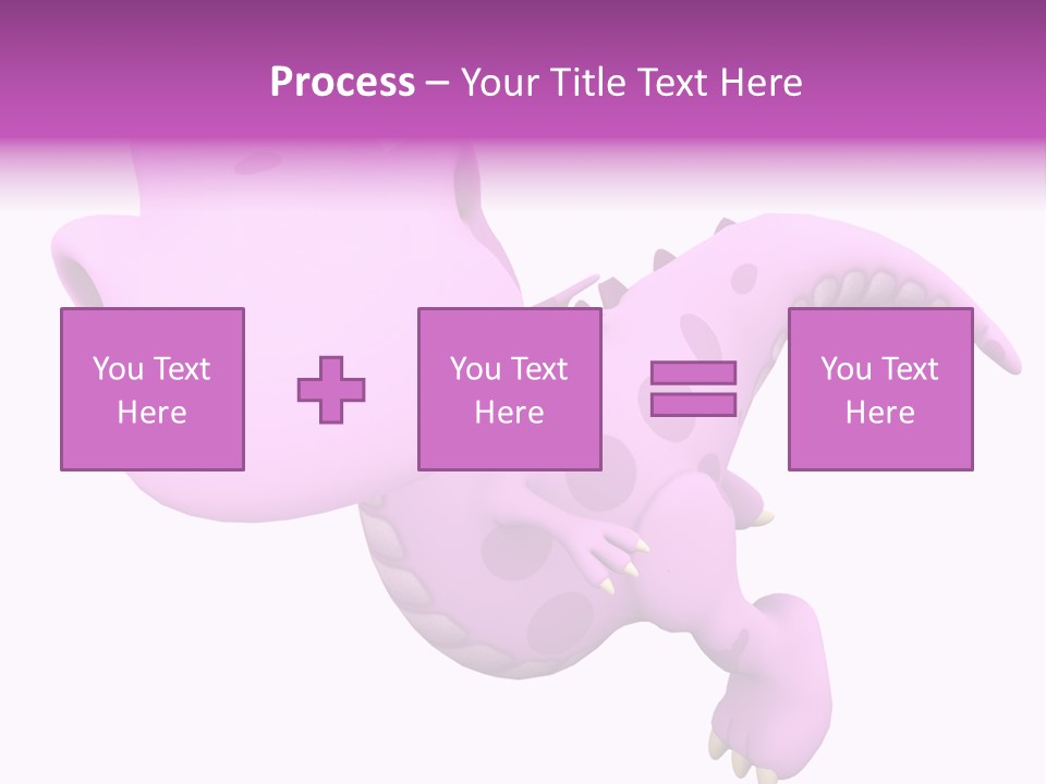 Purple Fly Funky PowerPoint Template