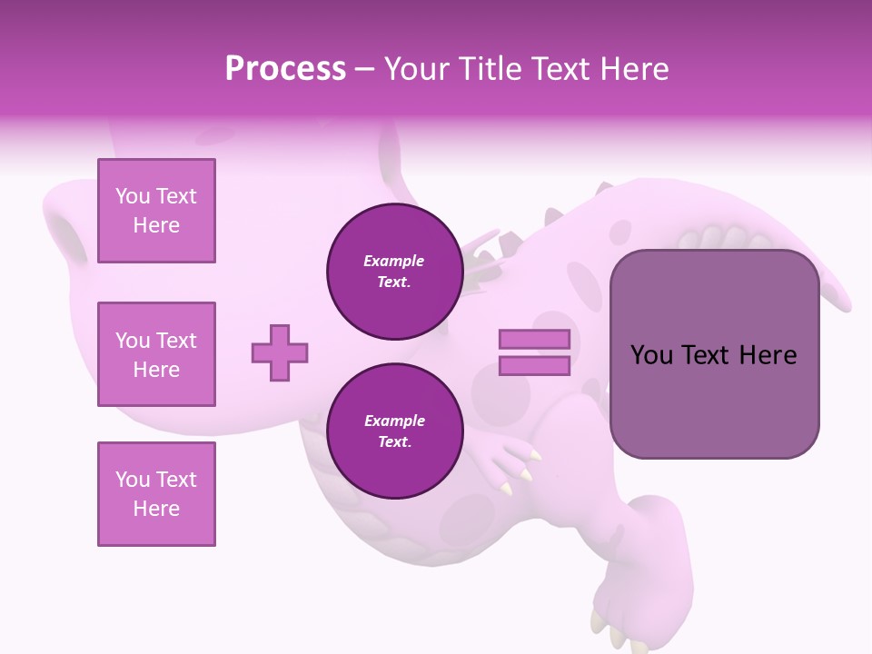 Purple Fly Funky PowerPoint Template