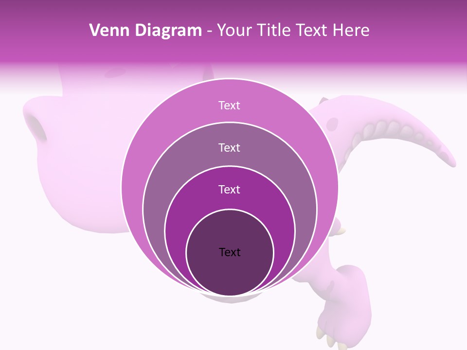 Purple Fly Funky PowerPoint Template