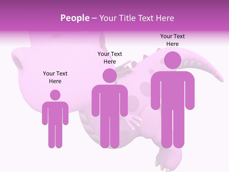 Purple Fly Funky PowerPoint Template