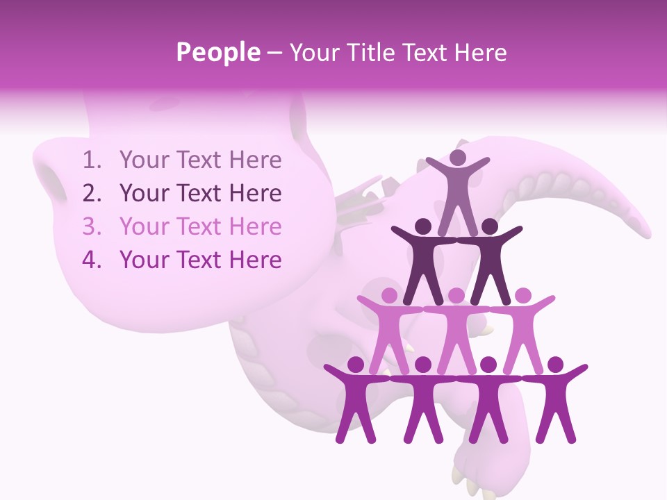 Purple Fly Funky PowerPoint Template