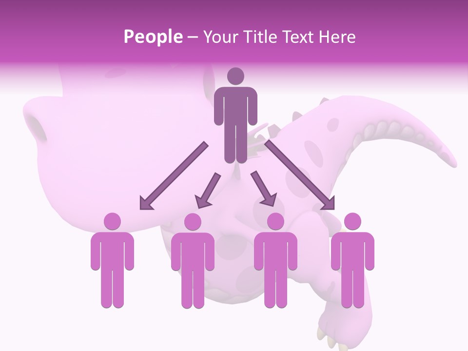 Purple Fly Funky PowerPoint Template