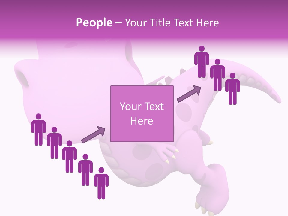 Purple Fly Funky PowerPoint Template