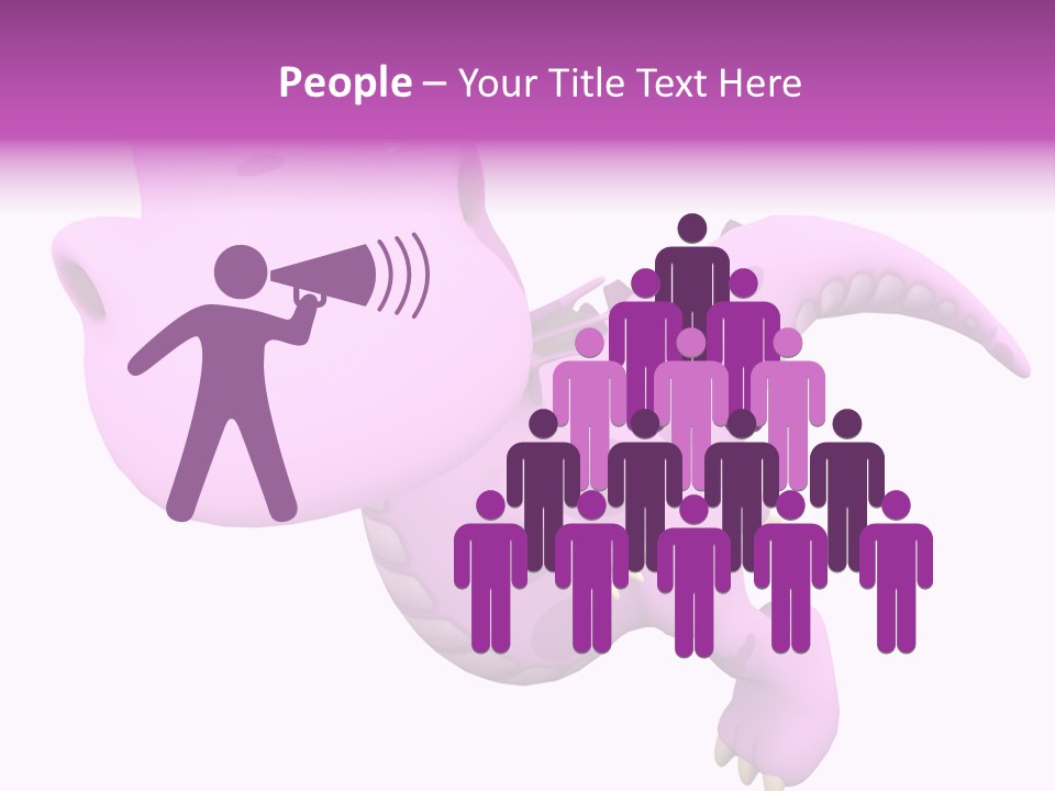 Purple Fly Funky PowerPoint Template