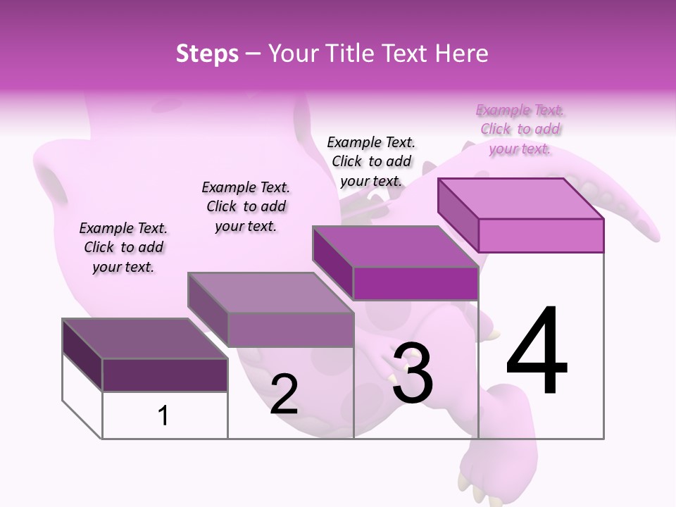 Purple Fly Funky PowerPoint Template