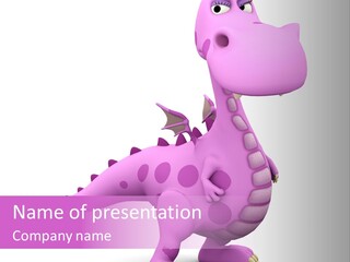 Abstract Illustration Baby PowerPoint Template