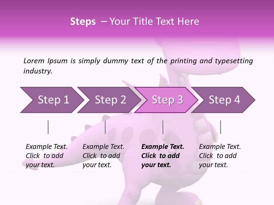 Abstract Illustration Baby PowerPoint Template