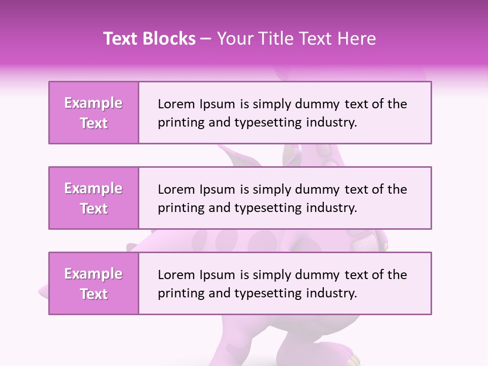 Abstract Illustration Baby PowerPoint Template