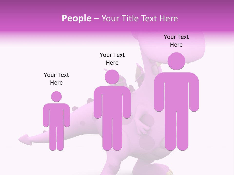 Abstract Illustration Baby PowerPoint Template