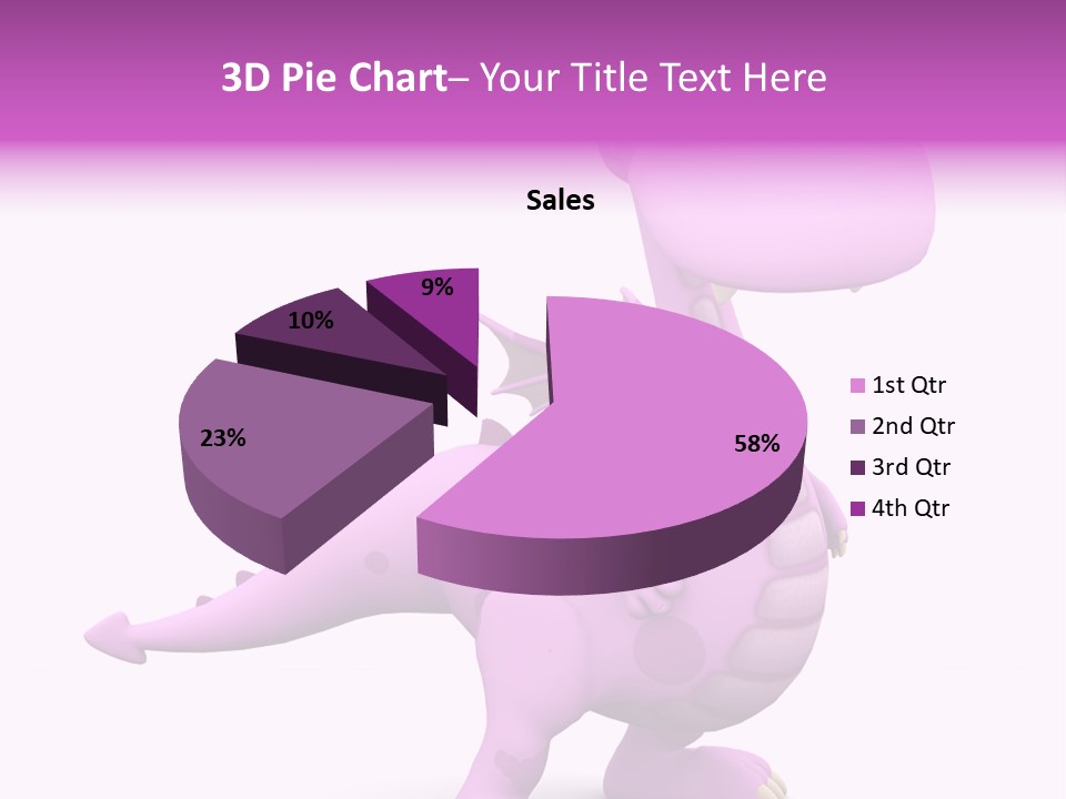 Abstract Illustration Baby PowerPoint Template