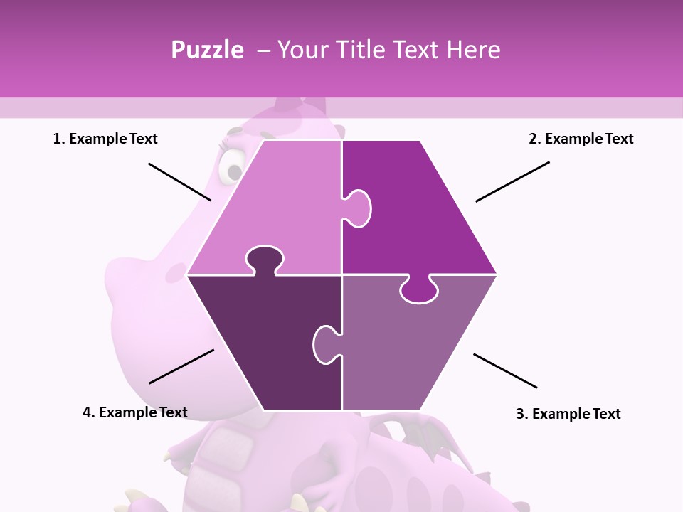 Isolated Tail Abstract PowerPoint Template