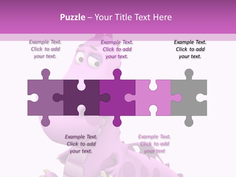 Isolated Tail Abstract PowerPoint Template