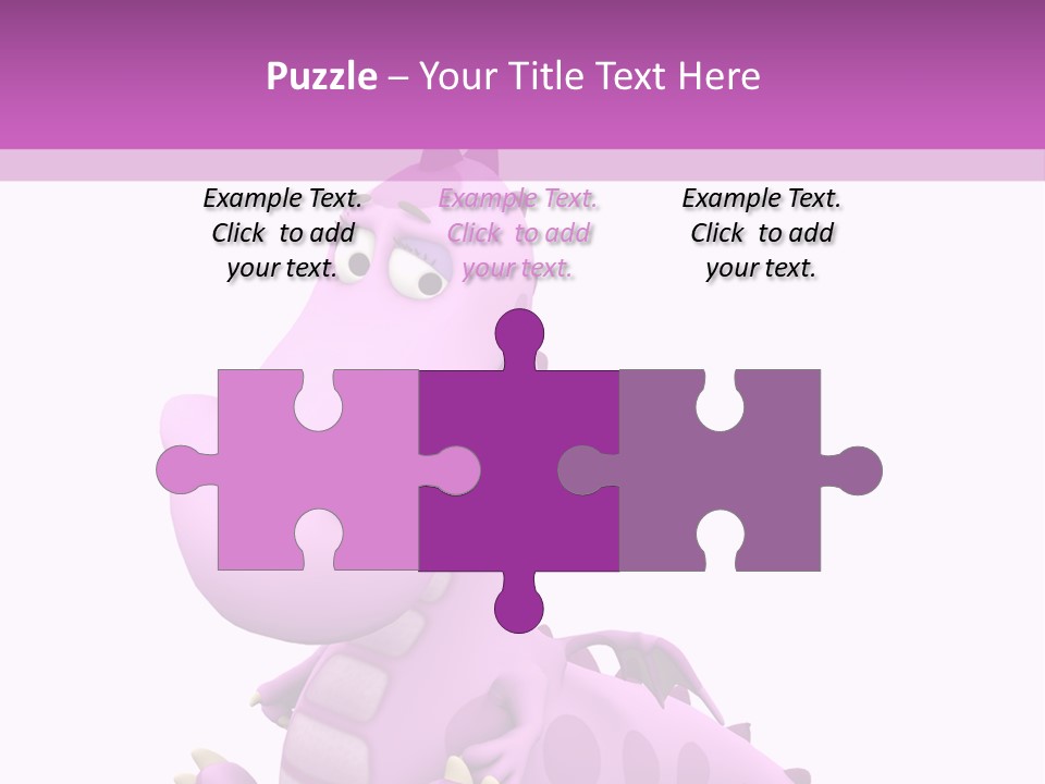 Isolated Tail Abstract PowerPoint Template