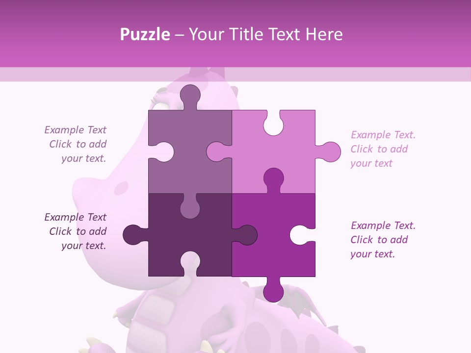 Isolated Tail Abstract PowerPoint Template