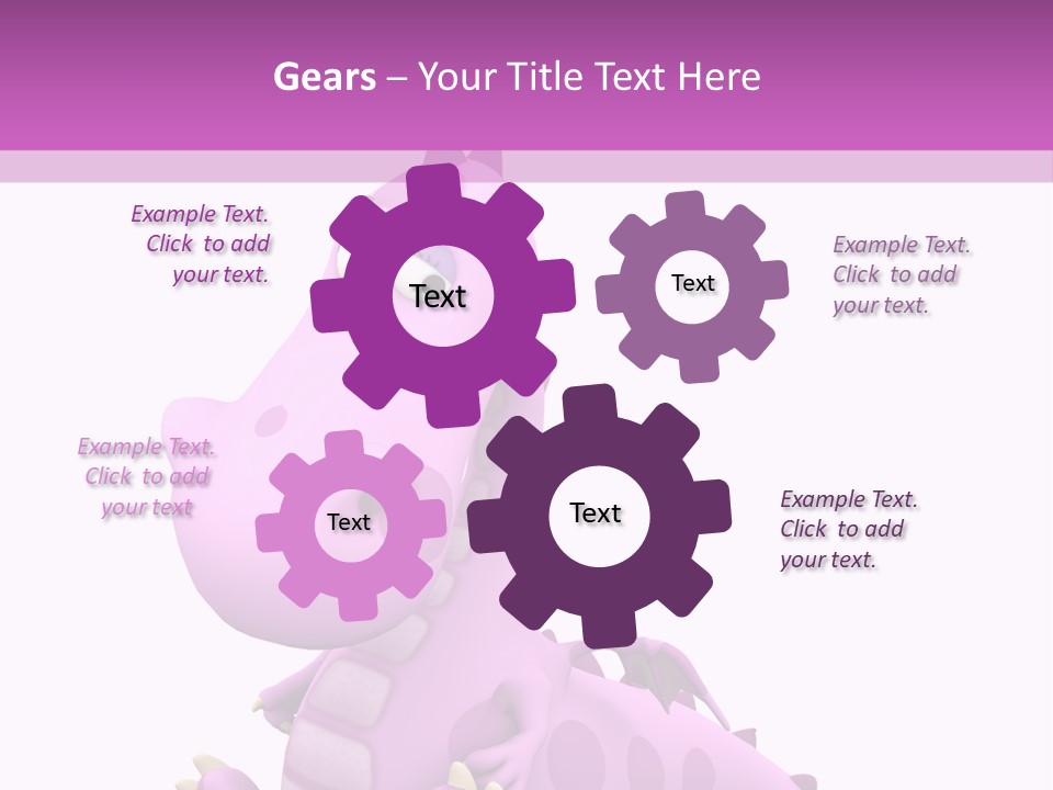 Isolated Tail Abstract PowerPoint Template