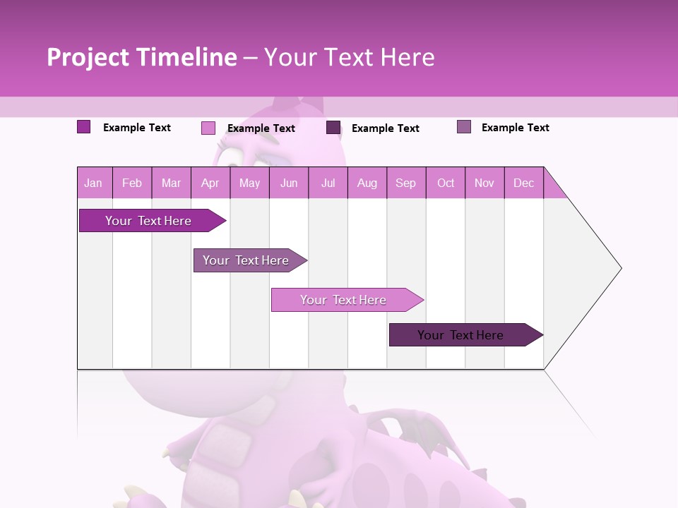 Isolated Tail Abstract PowerPoint Template