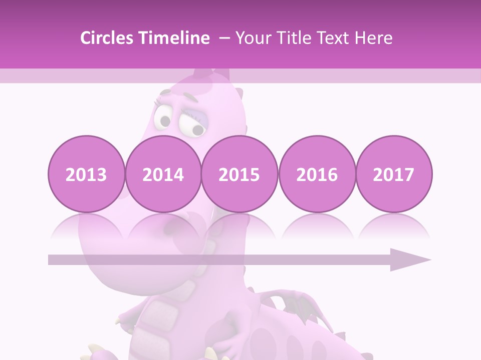 Isolated Tail Abstract PowerPoint Template