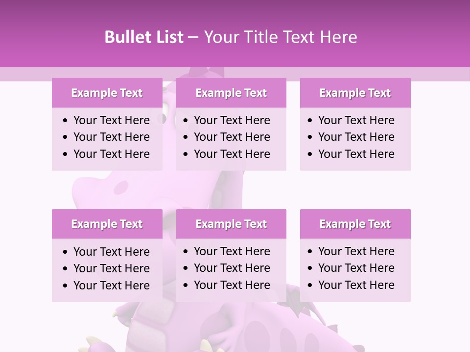 Isolated Tail Abstract PowerPoint Template