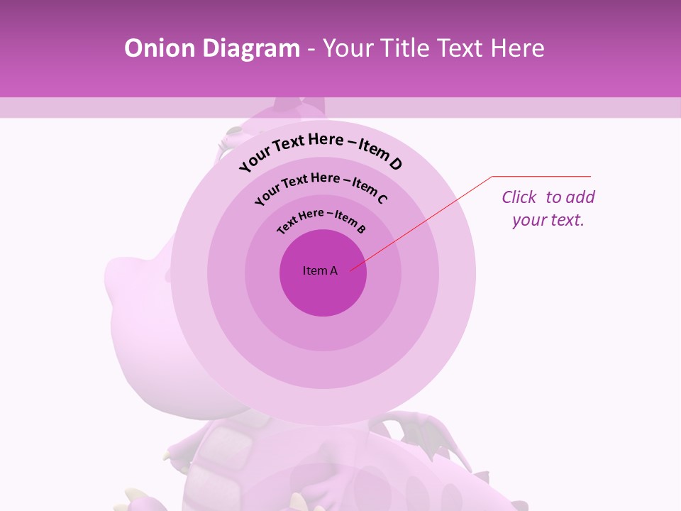 Isolated Tail Abstract PowerPoint Template