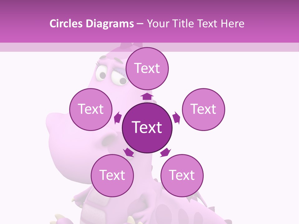 Isolated Tail Abstract PowerPoint Template