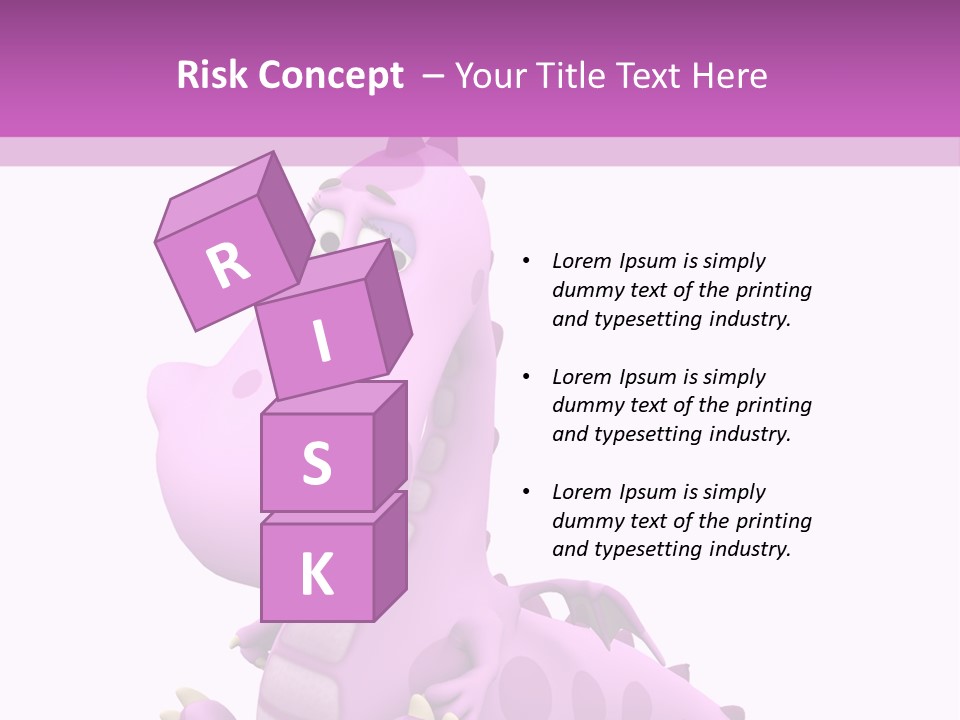 Isolated Tail Abstract PowerPoint Template