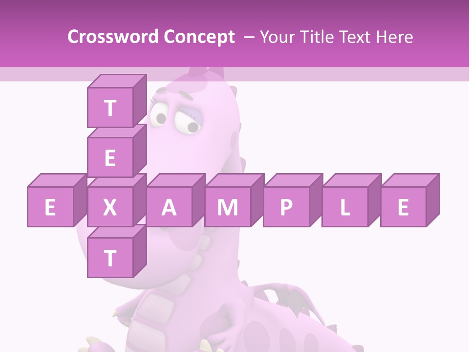 Isolated Tail Abstract PowerPoint Template