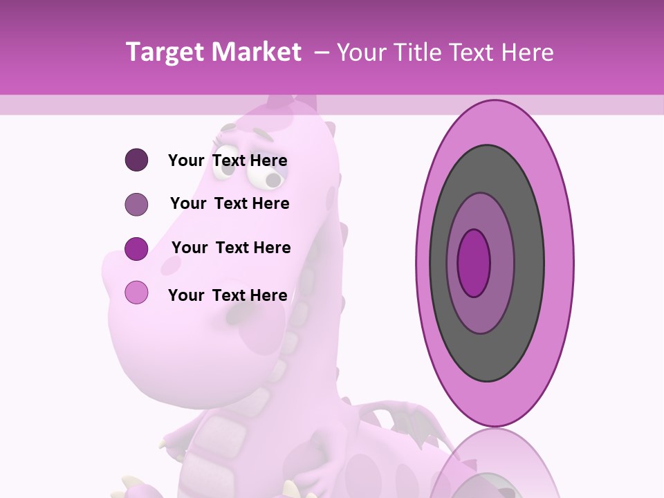 Isolated Tail Abstract PowerPoint Template