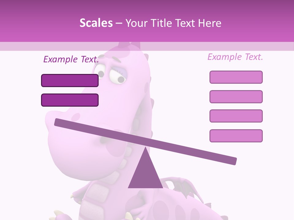 Isolated Tail Abstract PowerPoint Template