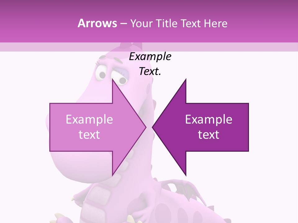 Isolated Tail Abstract PowerPoint Template