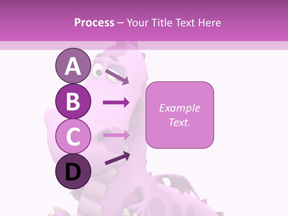 Isolated Tail Abstract PowerPoint Template