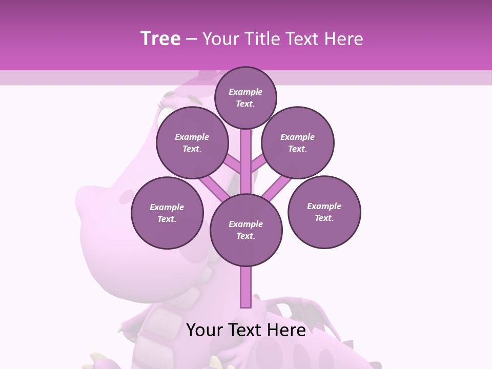 Isolated Tail Abstract PowerPoint Template