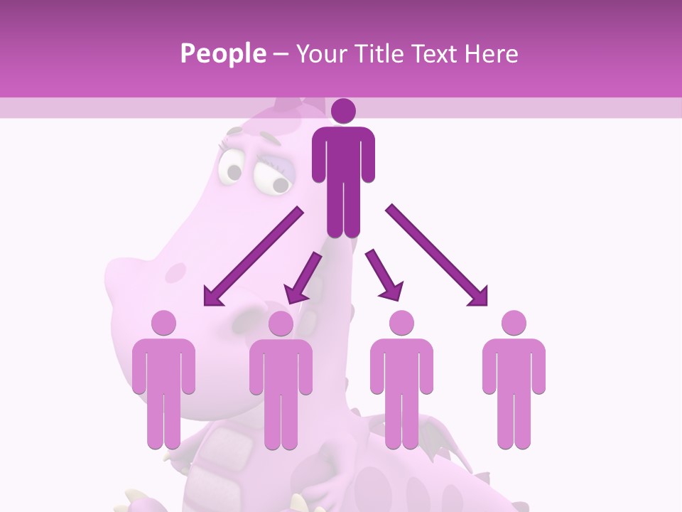 Isolated Tail Abstract PowerPoint Template