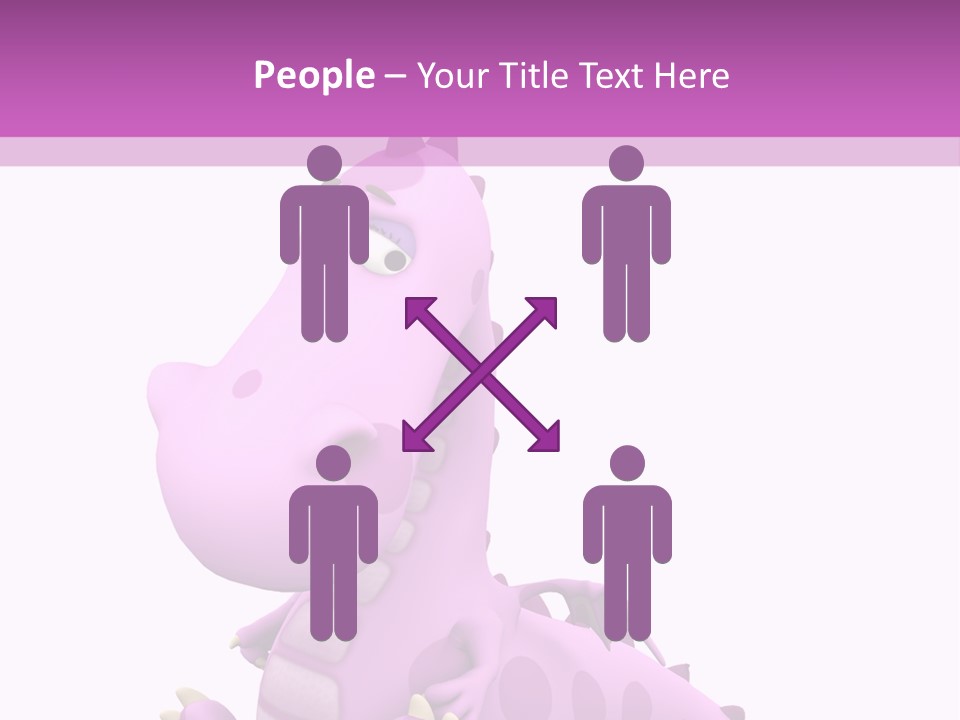 Isolated Tail Abstract PowerPoint Template