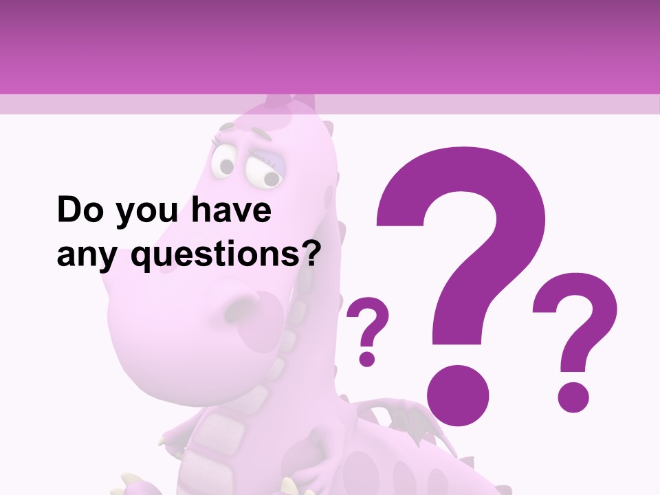 Isolated Tail Abstract PowerPoint Template