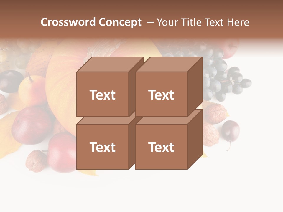 Thanksgiving Horizontal Ripe PowerPoint Template