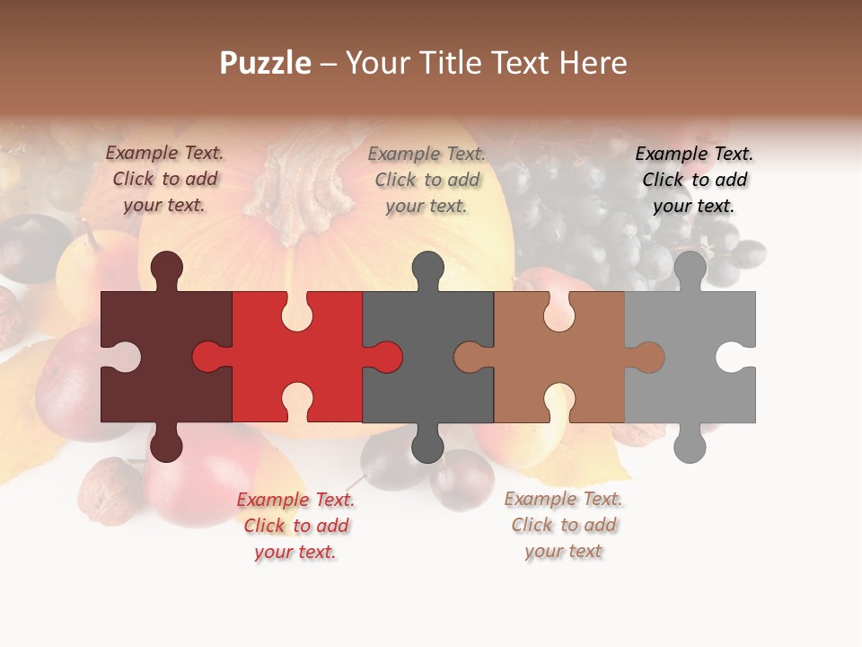 Thanksgiving Horizontal Ripe PowerPoint Template