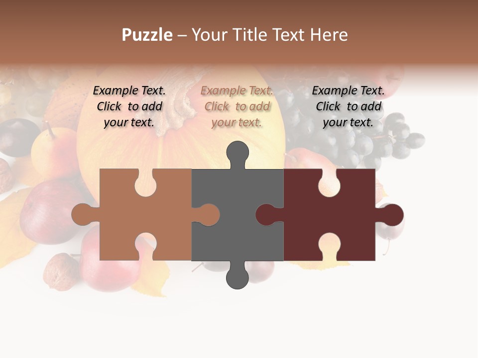 Thanksgiving Horizontal Ripe PowerPoint Template