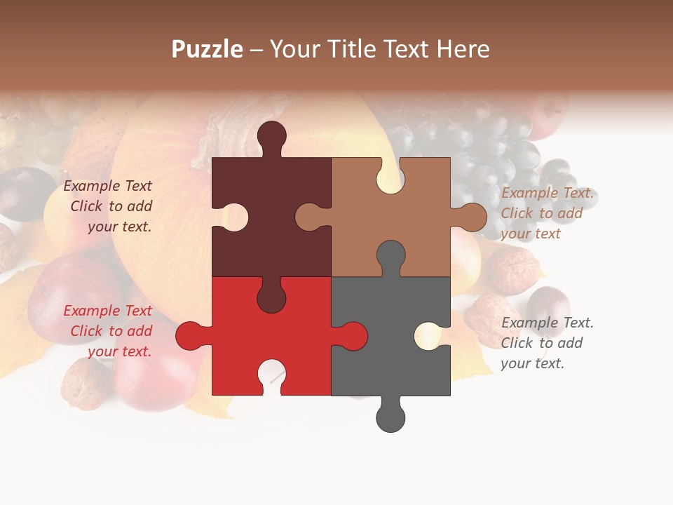 Thanksgiving Horizontal Ripe PowerPoint Template