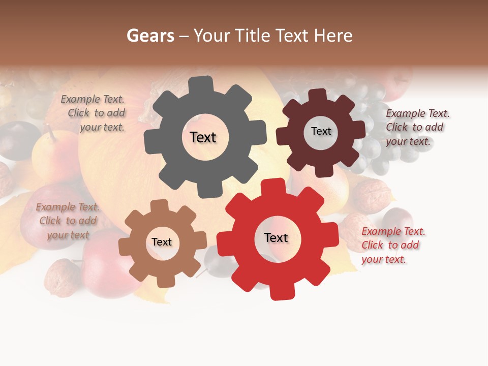 Thanksgiving Horizontal Ripe PowerPoint Template