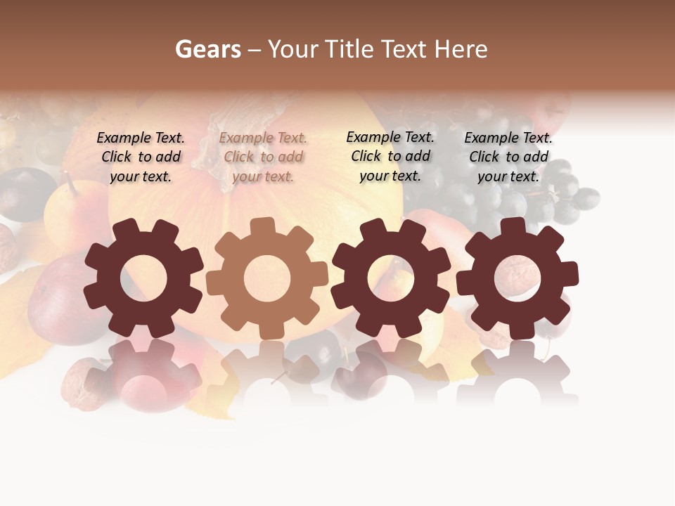 Thanksgiving Horizontal Ripe PowerPoint Template