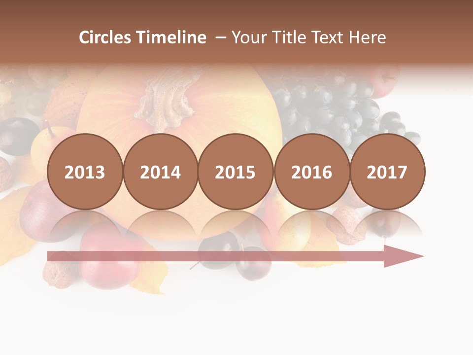 Thanksgiving Horizontal Ripe PowerPoint Template